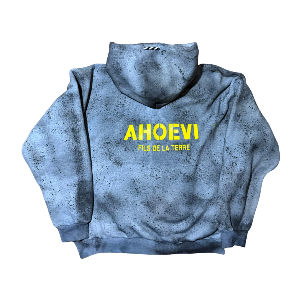 Fils De La Terre AHOEVI logo runner hoodie