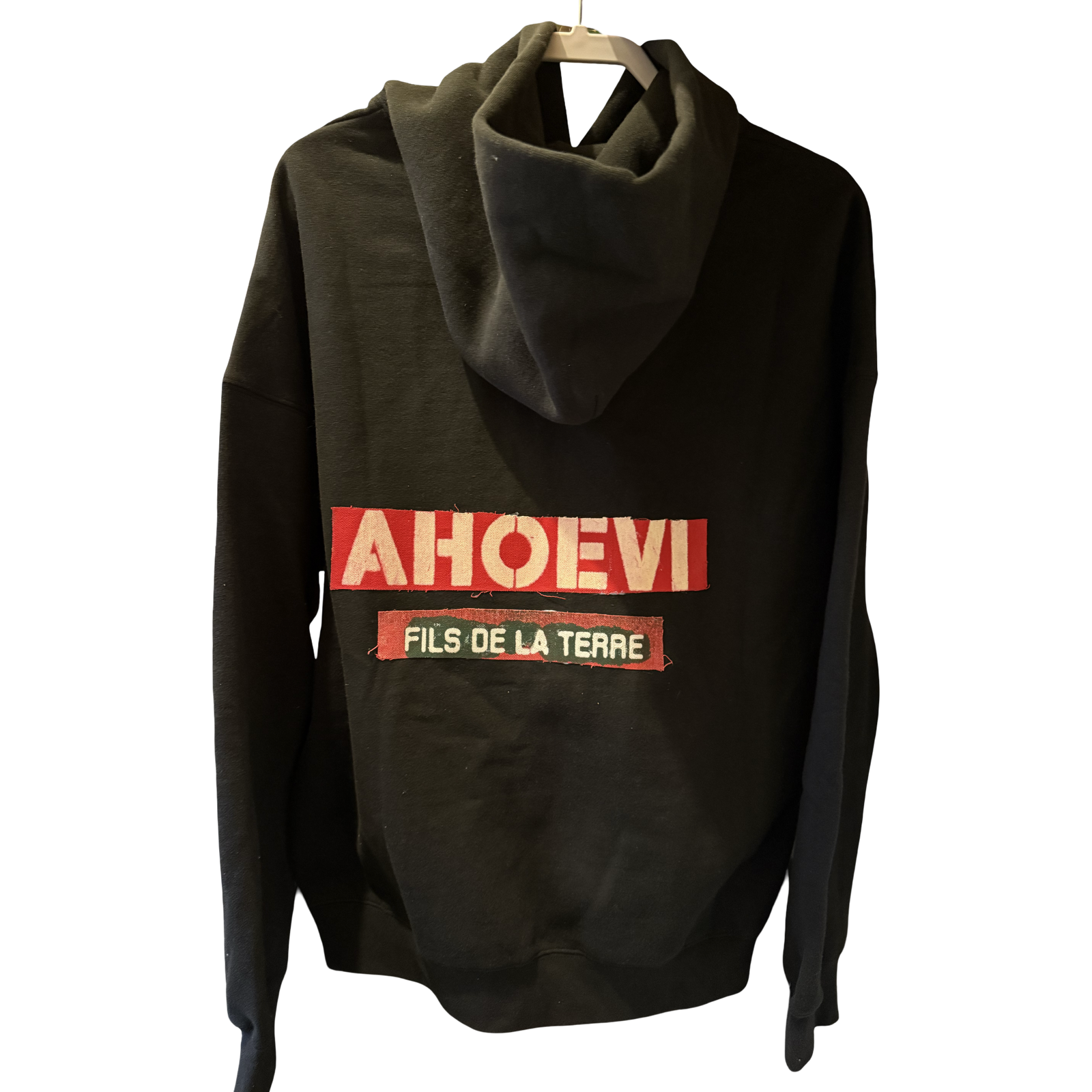 Fils De La Terre, AHOEVI logo hoodie.        Rue-Gaïtou